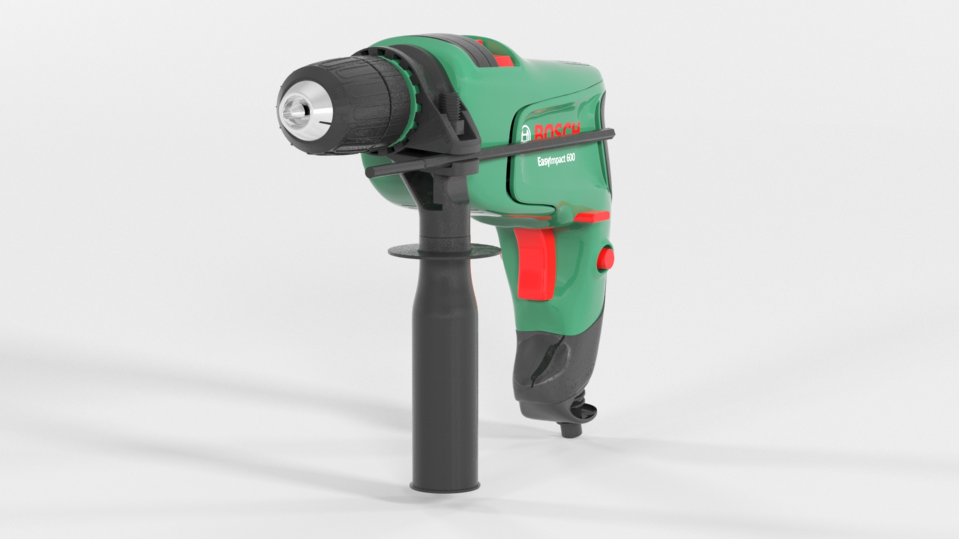 Bosch Electric Hammer Drill EasyImpact 600 3D - TurboSquid 2237944