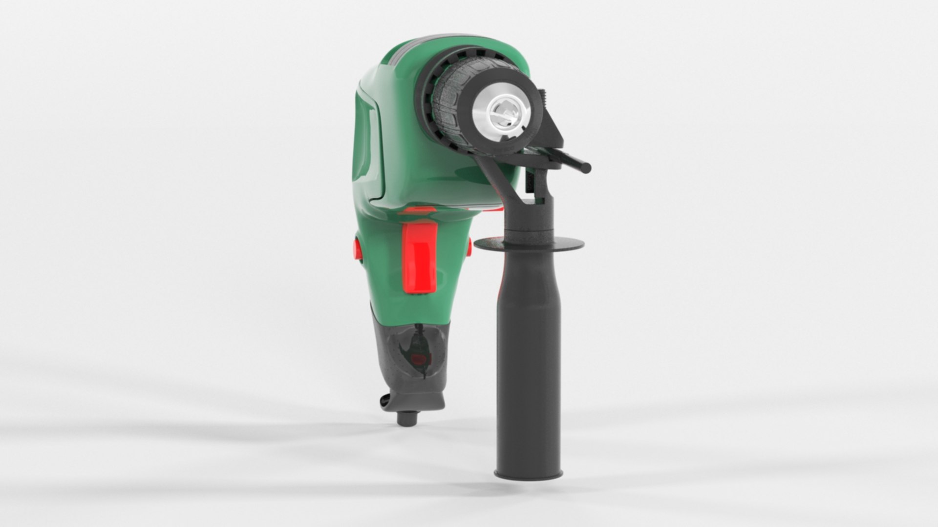 Bosch Electric Hammer Drill EasyImpact 600 3D TurboSquid 2237944