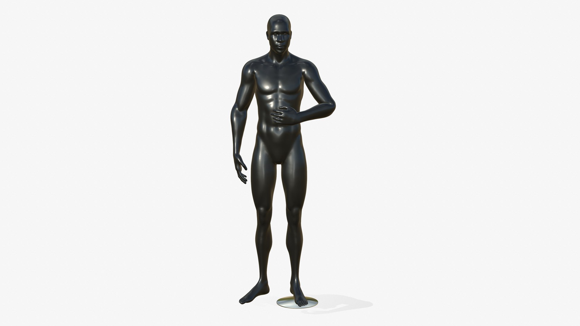 Full Body African American Male Mannequin