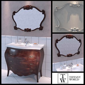 Washbasin Tiffany World Barocco
