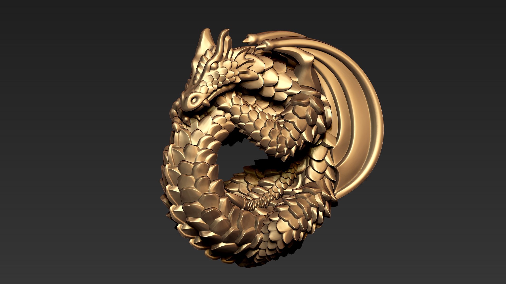 3d Dragon Model - Turbosquid 1982458