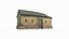 Asian ancient building mud brick house