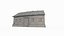 Asian ancient building mud brick house