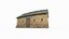 Asian ancient building mud brick house