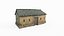 Asian ancient building mud brick house