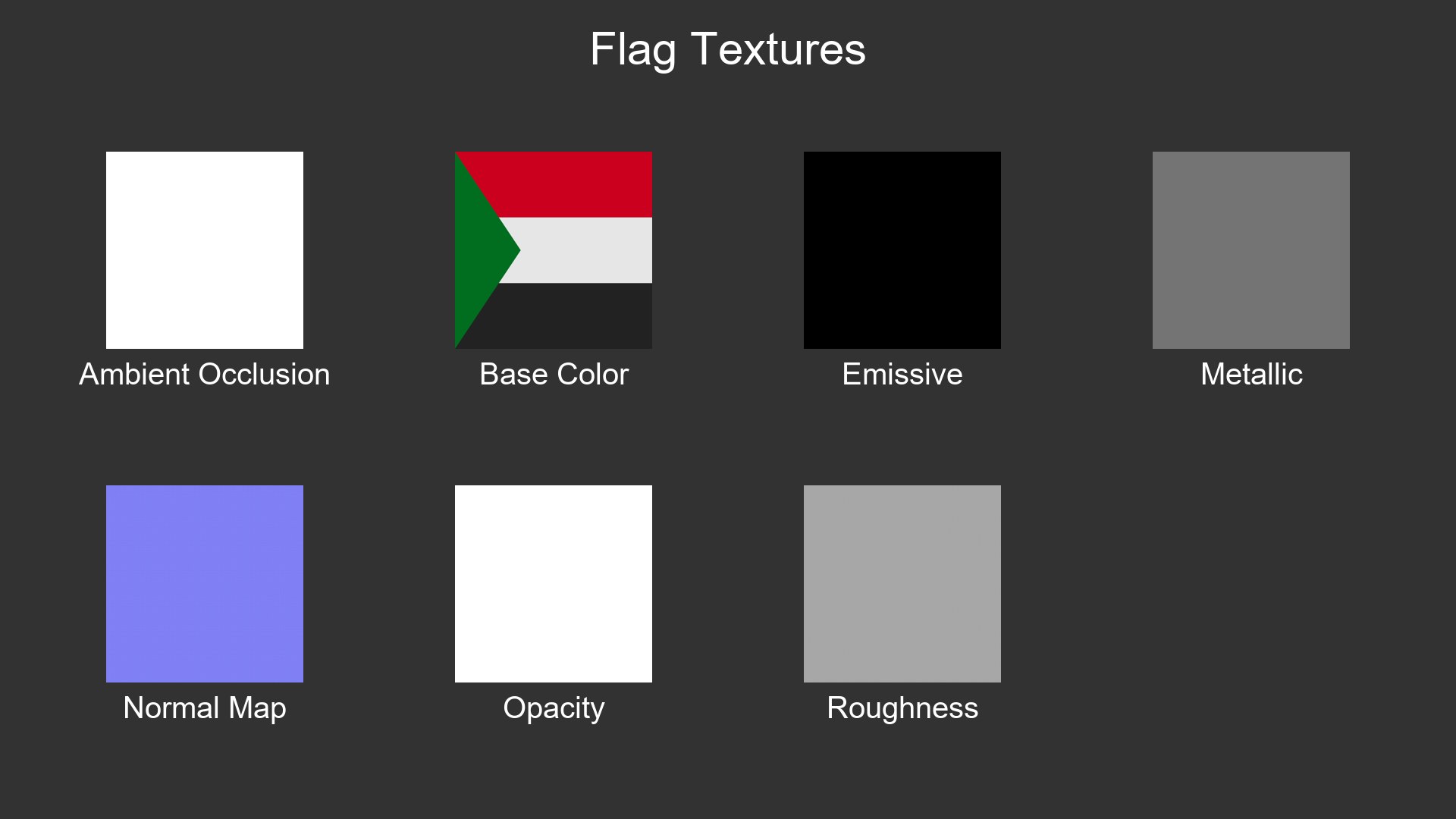 3D model Sudan Flag Stand Pole Animated https://p.turbosquid.com/ts-thumb/53/jE6TIg/0L/flag_textures/png/1765902245/1920x1080/fit_q87/4c4dbe3c73e3454beb0ca047cd561bf7361fef56/flag_textures.jpg