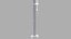 Sudan Flag Stand Pole Animated