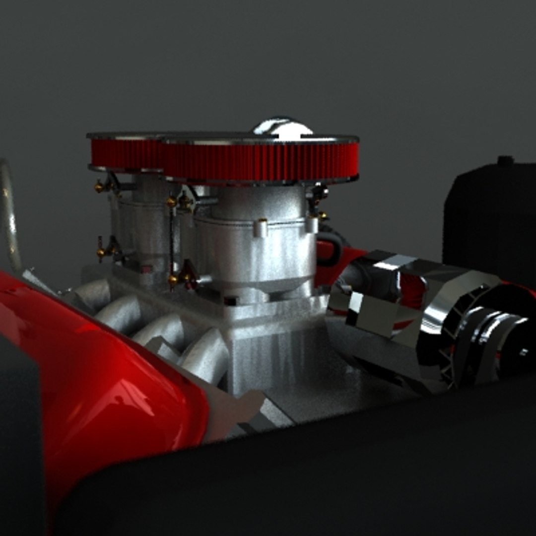 Engine Details 3d Obj