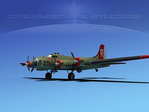 ma b-17 hp boeing flying fortress