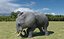 Elefante africano Low Poly