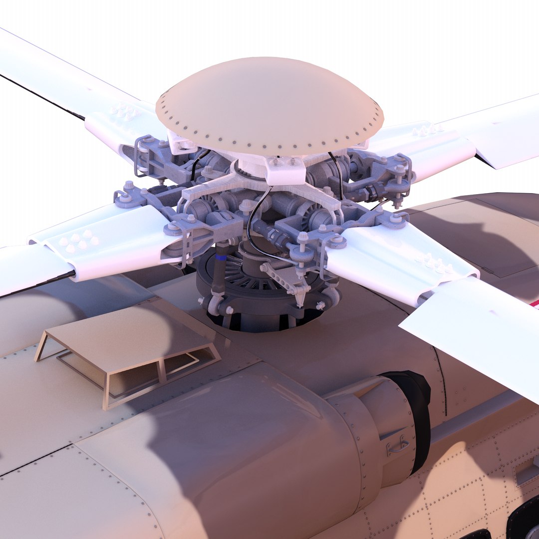 3d Model Sikorsky H-92 Superhawk