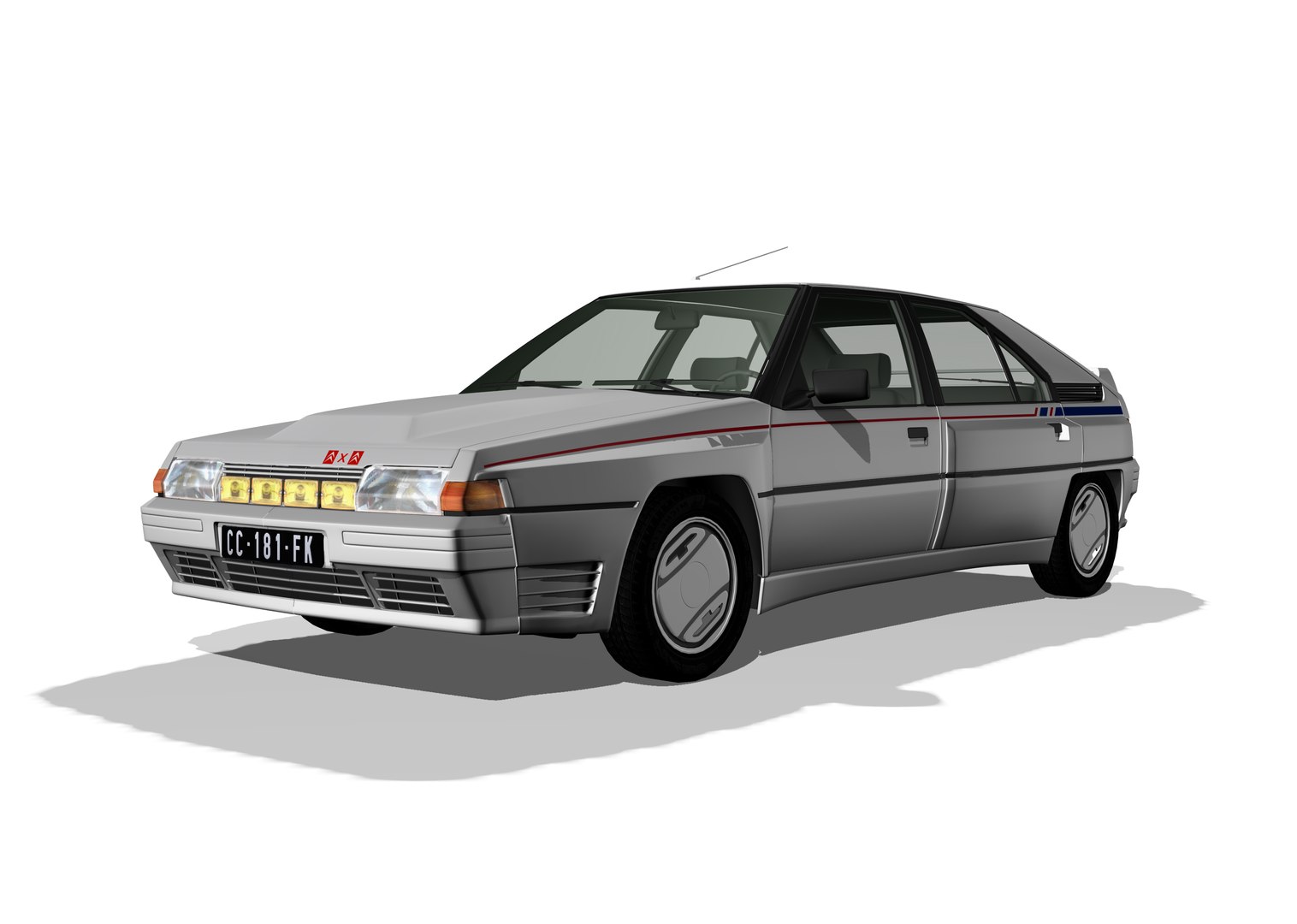 3D Citroen BX 4TC Model - TurboSquid 1760039