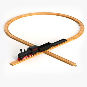 Toy Train 3D model