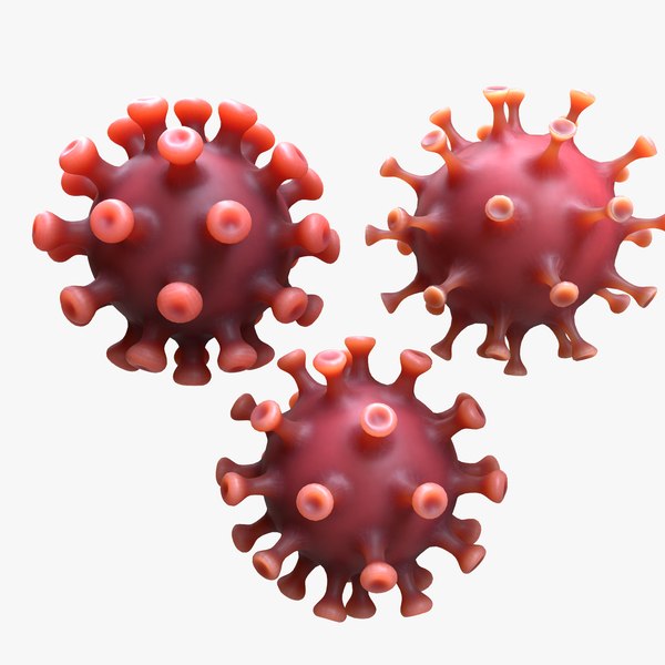 Coronavirus COVID 19 3D model