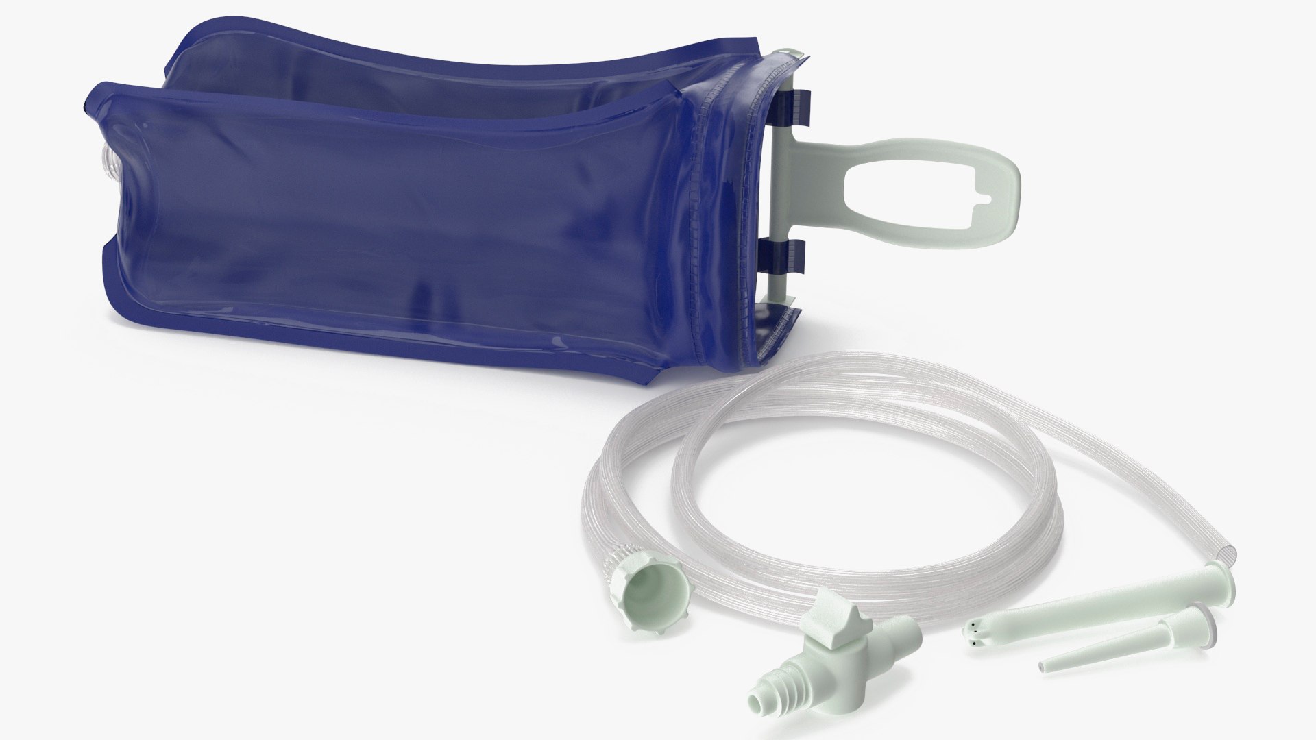 Reusable Enema Bag Colonic Kit 3D model preview
