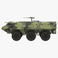 Patria XA-185 6x6 APC Pasi - Finnish Army