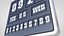 Flip Clock Wall