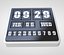 Flip Clock Wall