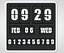 Flip Clock Wall