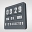 Flip Clock Wall