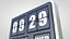 Flip Clock Wall