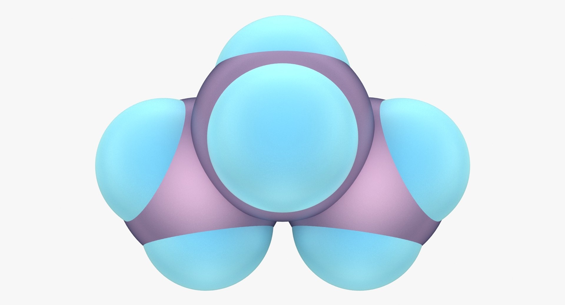 Propane Molecular 3 3d Model