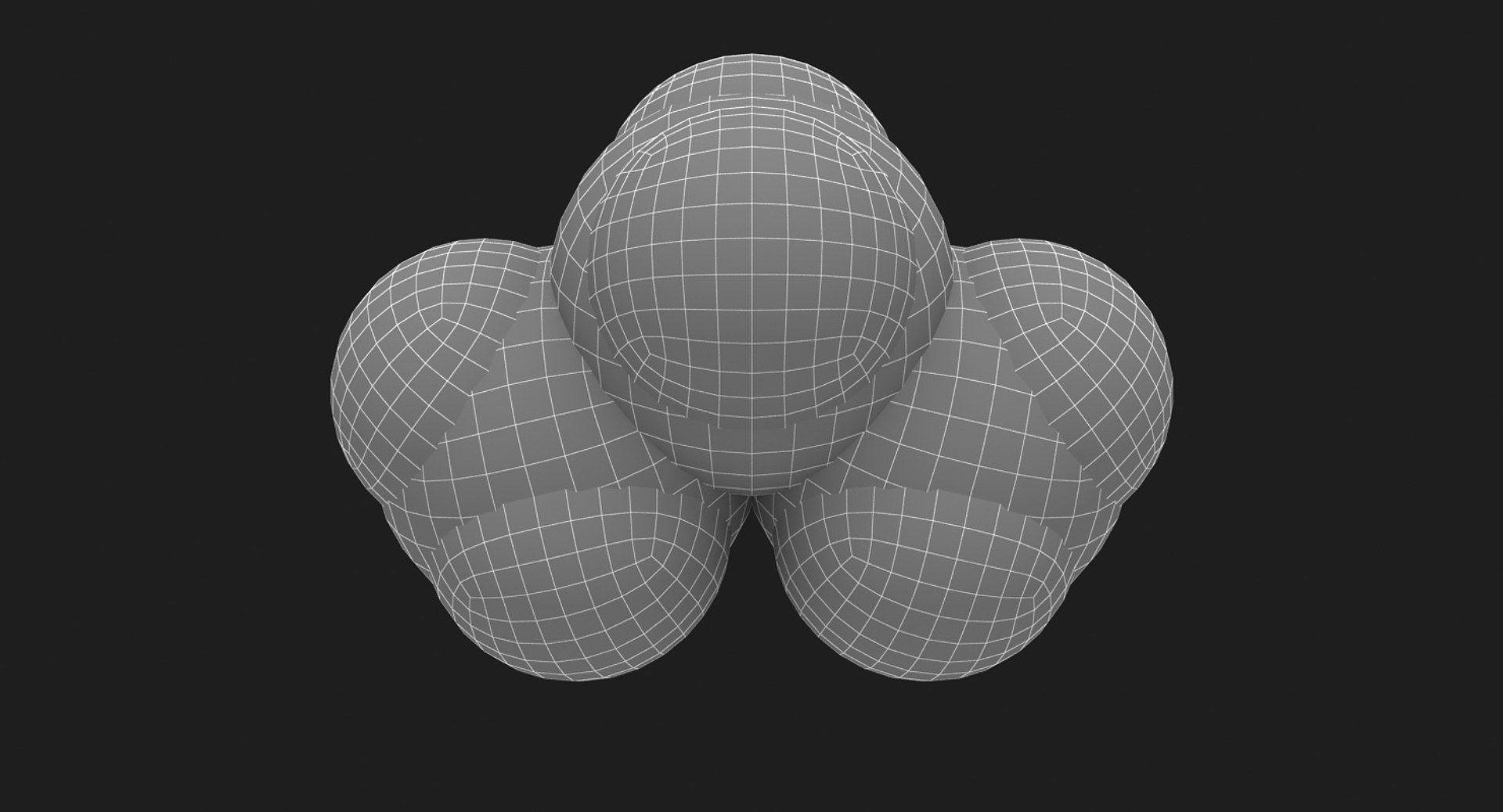 propane molecular 3 3d model