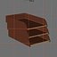 Conjunto Organizador de Mesa de Concreto - Itens