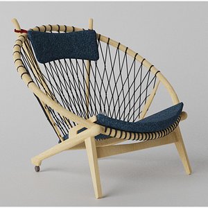 Rattan Chair 3D
