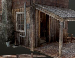 Village House with interior