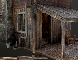 Village House with interior