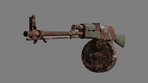 Armas foto-realistas para jogos Modelo 3D $40 - .fbx - Free3D