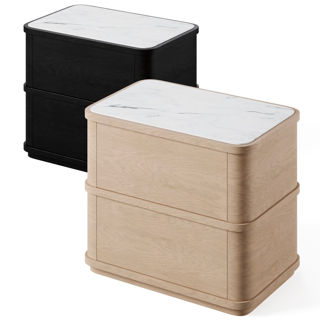 3D Cabana Bedside Table Model - TurboSquid 2523684
