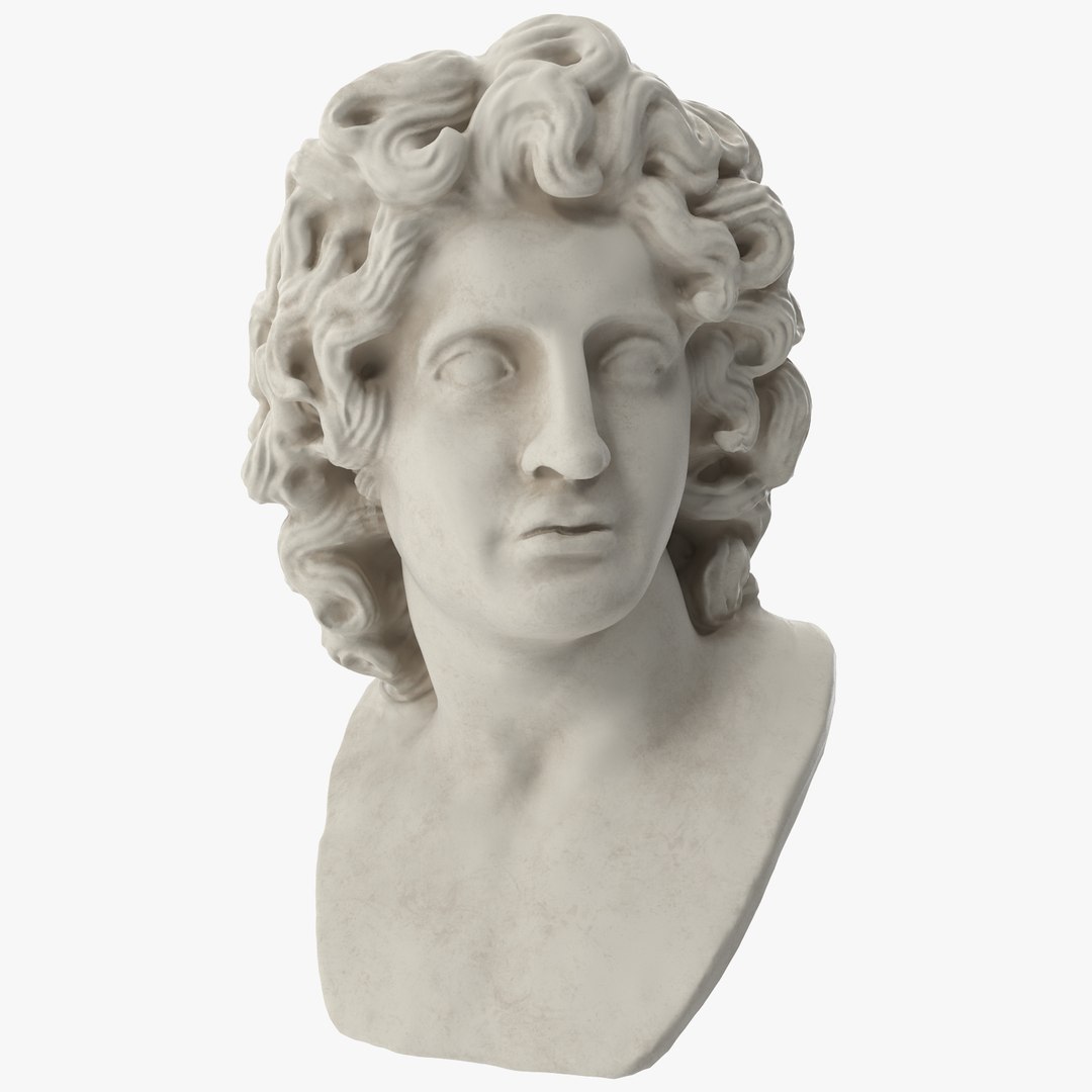 3D Bust Alexander Great - TurboSquid 1213909