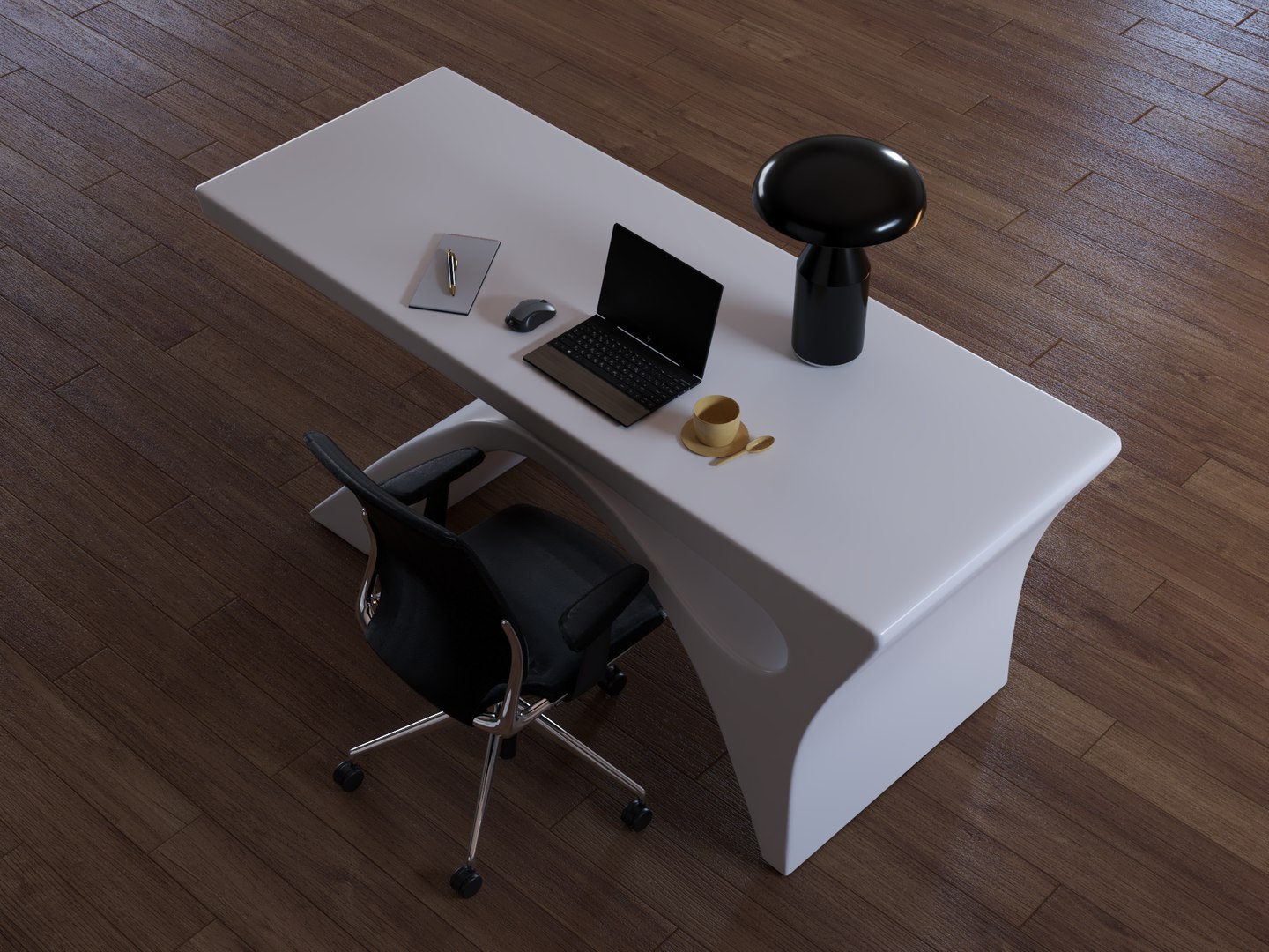 3D Modern Table Model - TurboSquid 2187854