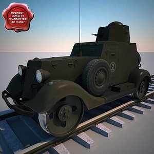 Armored Car BA-20M ZhD V2