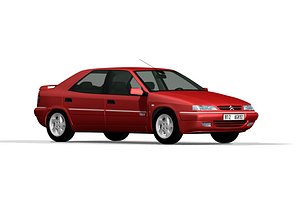 3D model Citroen Xantia 1998 activa