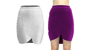 skirt clothing apparel 3D model