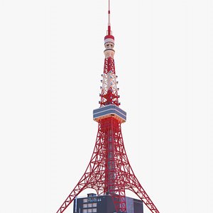 3D Model Tokyo Skytree Broadcasting Tower - TurboSquid 1493319