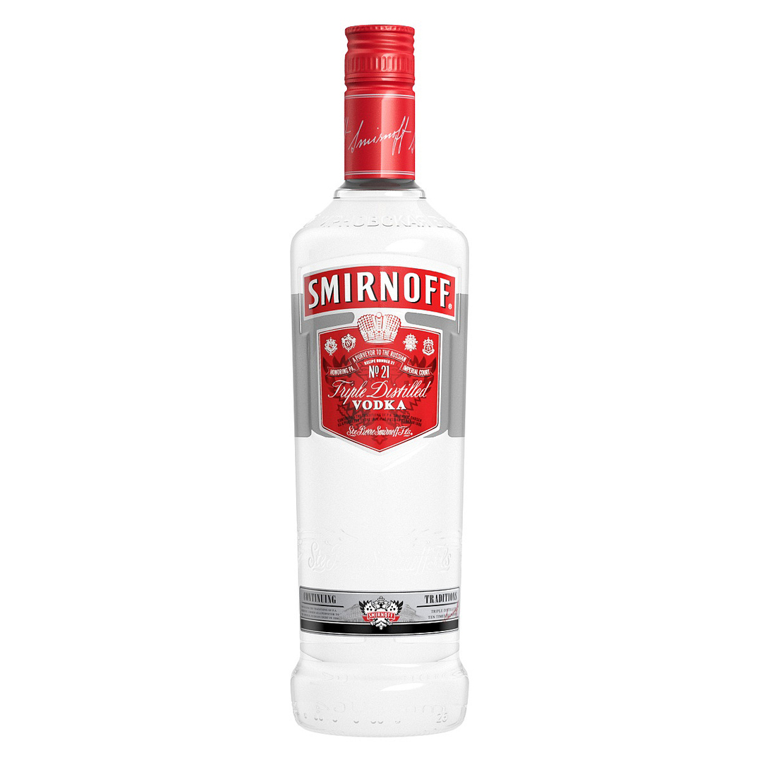 Smirnoff Vodka 3d Model