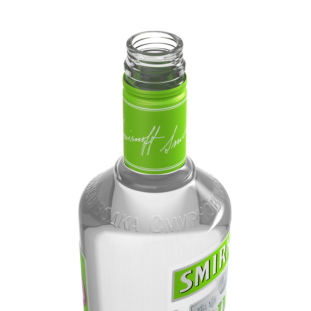 smirnoff vodka 3d model https://p.turbosquid.com/ts-thumb/54/UKRFAD/VaznVFvO/caprendernocap/jpg/1387812463/1920x1080/fit_q87/b65b309e72b0968c4d3a61727d683d1f66ba5b4e/caprendernocap.jpg