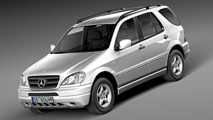 3d model mercedes benz 1997 2005