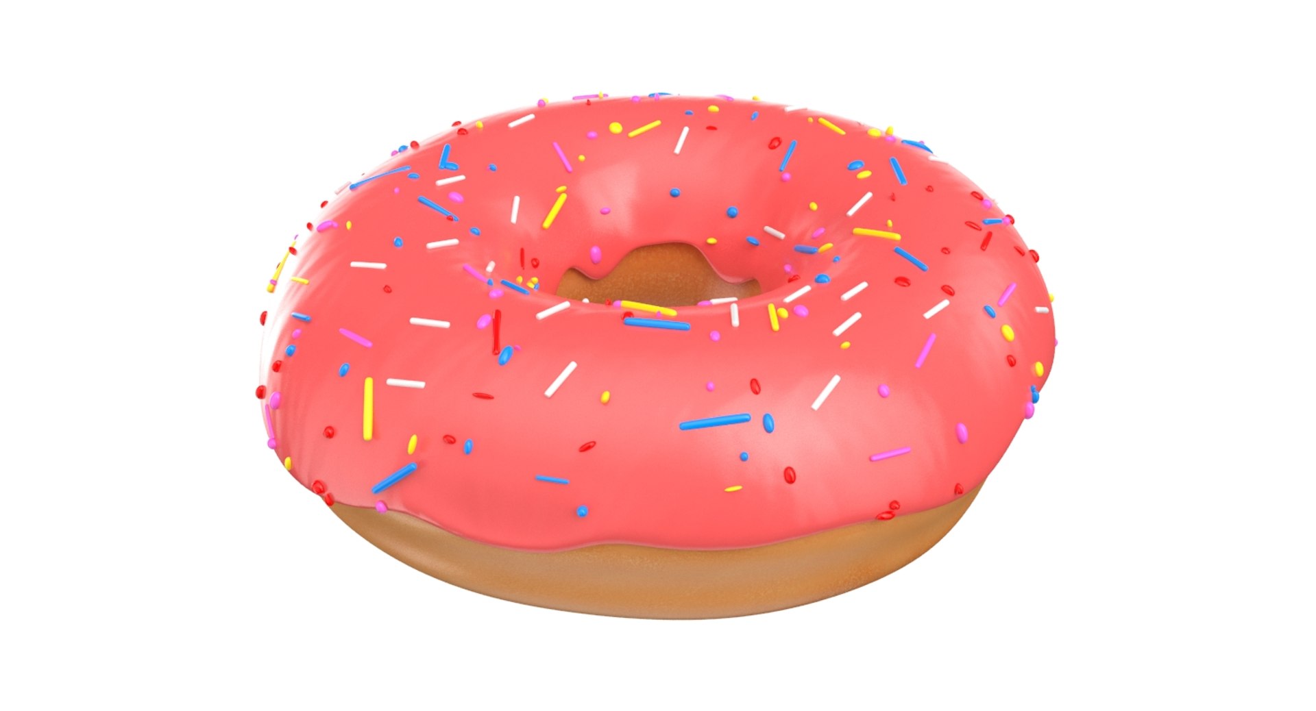3D Four Donuts model https://p.turbosquid.com/ts-thumb/54/X2Qswl/cO/pink2/jpg/1644306959/1920x1080/fit_q87/2e1b523dd0d256b391f488611ab6fa3d2a202e32/pink2.jpg