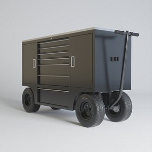 Engineering Pit Box Toolbox Wagon Cart PBR