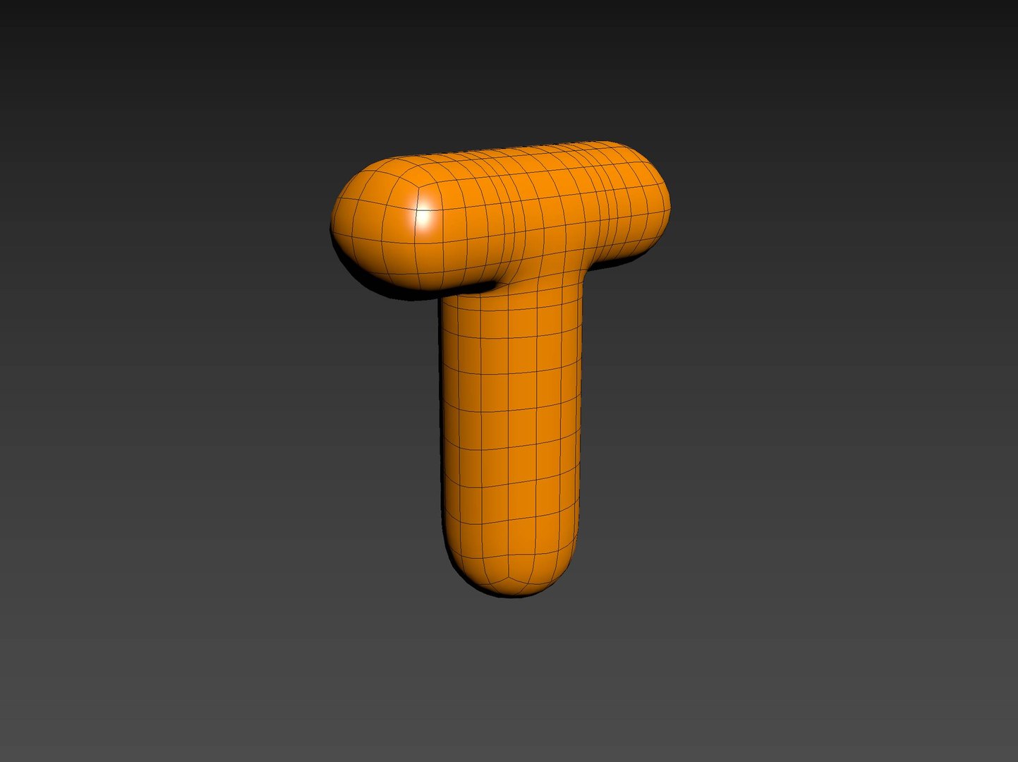 T Alphabet 3D Model TurboSquid 2304483