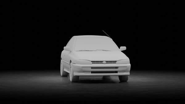 3D model Subaru Impreza 1994