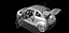 realistic fiat 500 la 3D model