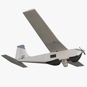 hand launched unmanned aircraft 3D model