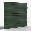 Interference 3D Wall Panel Forest Moss
