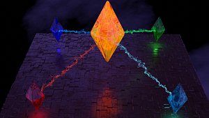 Four Elements 3D model